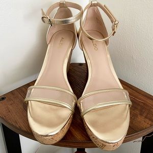 Aldo Women’s Grizelda Gold - Size 6